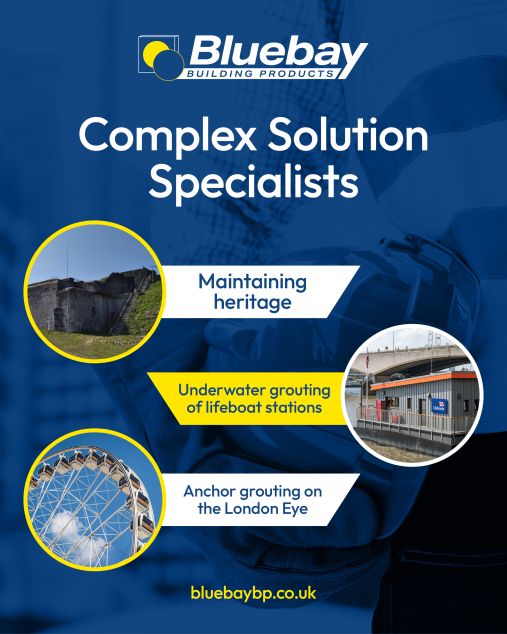 Bluebay Building Products supply specialist building products for UK construction and infrastructure projects, helping contractors and merchants source the right solutions—fast